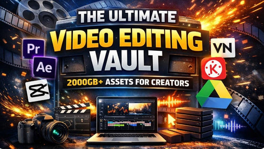 Ultimate Video Editing Creator Vault — 2000GB Premium Assets